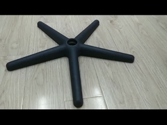 Καρέκλα γραφείου τυποποιημένου σχεδιασμού Στροφική βάση με περιστροφή 360 μοιρών Μαύρο, λευκό νάιλον πέντε αστέρων πόδια