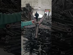 Σίδηρο μαύρο / χρώμα επίστρωσης Γραφείο αντικατάσταση της βάσης της καρέκλας 700 mm Διαμέτρου για βελτιωμένη αντοχή