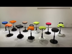 Προσαρμόσιμη περιστροφή ανύψωσης swinging bar stool με πίσω κάθισμα PU