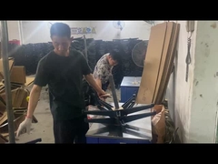 Ρυθμίσιμη καρέκλα γραφείου περιστρεφόμενη βάση νάιλον πλαστικό βάση καρέκλας πέντε αστέρων χωρίς τροχούς