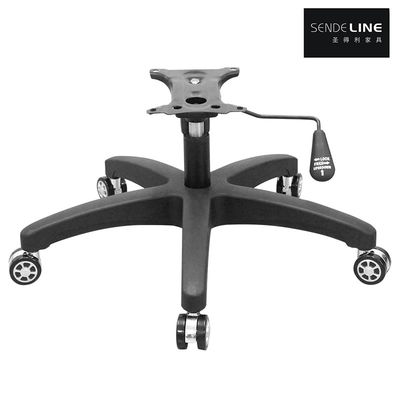 300 λίβρες Δυνατότητα βάρους Καρέκλα γραφείου Στρογγυλή βάση Νάιλον 5 αστέρων πόδι Καρέκλα πόδια