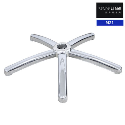 Καλή τιμή Εργονομική θέση καρέκλας γραφείου Αντικατάσταση βάσης Στροφική ανύψωση 50mm τροχούς σε απευθείας σύνδεση