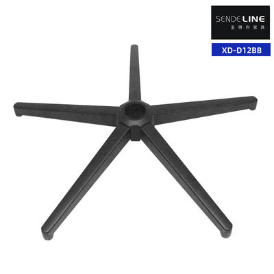 Καλή τιμή Σύγχρονη μαύρη ρυθμιζόμενη καρέκλα γραφείου Αντικατάσταση βάσης 300 λίβρες περιστροφή με 5 στροφές σε απευθείας σύνδεση