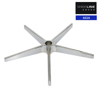 Καλή τιμή Ρυθμίσεις ύψους και χαρακτηριστικά τροχών για καρέκλα γραφείου Μεταλλική βάση Υψηλής ποιότητας αλουμινένιο κράμα σε απευθείας σύνδεση