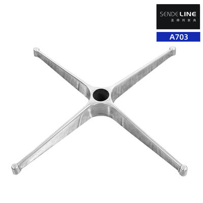 Καλή τιμή Σύγχρονη καρέκλα γραφείου Μεταλλική βάση Αντικατάσταση ανθεκτική περιστρεφόμενη βάση καρέκλας αλουμινίου σε απευθείας σύνδεση