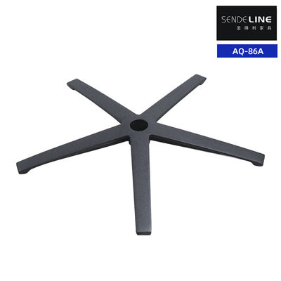 Καλή τιμή Αλουμινίου περιστρεφόμενη καρέκλα μεταλλική βάση με τροχούς πέντε αστέρες πόδια καρέκλας σε απευθείας σύνδεση