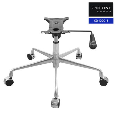 Καλή τιμή Σύγχρονη εργονομική βάση καρέκλας καρέκλας αλουμινίου συνδυασμού βάση τροχών για καρέκλα γραφείου σε απευθείας σύνδεση