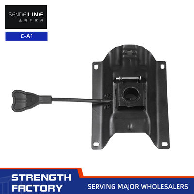 Καλή τιμή Μαύρη περιστροφική καρέκλα γραφείου με ανελκυστήρα, περιστροφικός μηχανισμός, ρυθμιζόμενο ύψος σε απευθείας σύνδεση