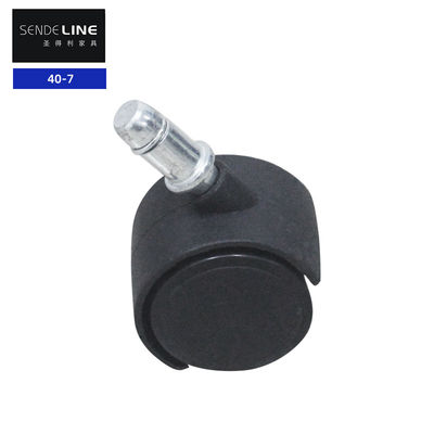 Καλή τιμή Γραφείο Γυριστική καρέκλα τροχούς Αντικατάσταση 40mm τροχός Hub μαύρο τροχό τροχιά σε απευθείας σύνδεση