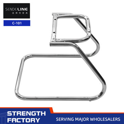 Καλή τιμή Τυπική εγκατάσταση Καρέκλα γραφείου Μεταλλικό πλαίσιο ηλεκτροπλασμένο / Μαύρο πέλμα σε απευθείας σύνδεση