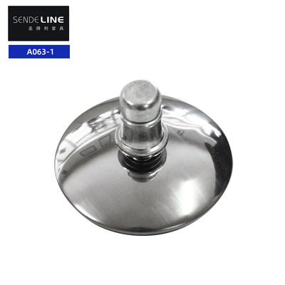 Καλή τιμή Αδιάβροχο σιδηρούνιο ρυθμιζόμενο πόδι τραπεζιού Εισαγωγή M11 μήκος 21mm μεταλλικό έπιπλο πόδι σε απευθείας σύνδεση