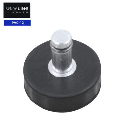 Καλή τιμή M11 Ρυθμίσιμα πόδια τραπεζιού 43mm διάμετρος βάσης Μαύρη καρέκλα γραφείου από καουτσούκ σε απευθείας σύνδεση