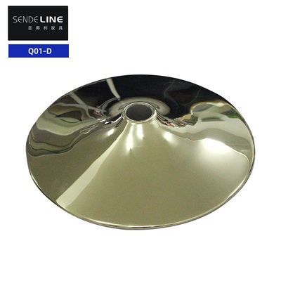 Καλή τιμή Χρυσό / λευκό σύγχρονο μπαρ μπαλκόνι αξεσουάρ εστιατόριο στρογγυλή καρέκλα στρογγυλή βάση σε απευθείας σύνδεση