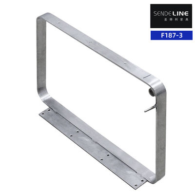 Καλή τιμή Ανθεκτικός ανοξείδωτος χάλυβας 201 Κάθισμα κουρέας Υποστημίδια βραχίονων Λιτό ηλεκτροπληρωμένο χρώμα σε απευθείας σύνδεση