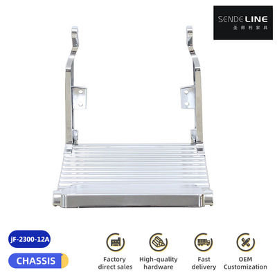 Καλή τιμή Υποστήριγμα ποδιών καρέκλας κουρέας από κράμα αλουμινίου ηλεκτροπλασμένο χρώμα τιτάνιο πλασμένο χρυσό πάτημα ποδιών κούρεμα μαλλιά καρέκλα αξεσουάρ σε απευθείας σύνδεση