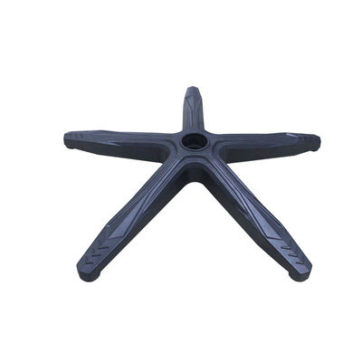 Καλή τιμή Υψηλής ποιότητας 640mm μαύρο νάιλον βάση καρέκλας γραφείου με οσφυατική υποστήριξη και στροφές σε απευθείας σύνδεση