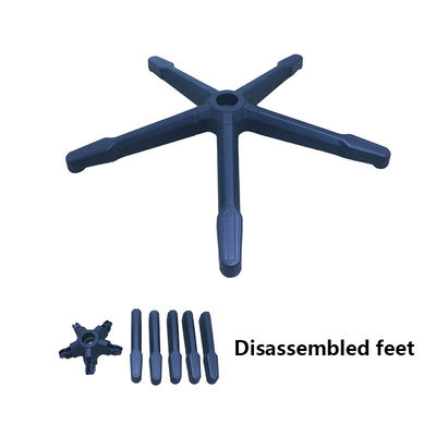 Καλή τιμή Μαύρη ακτίνα 380mm Νάιλον BIFMA δοκιμασμένη καρέκλα γραφείου σε απευθείας σύνδεση