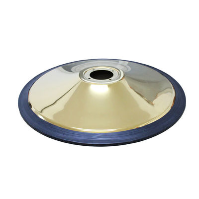 Καλή τιμή Χρυσή σιδερένια πλάκα Κάθισμα κουρέματος βάρος 7,5kg βάρος 1,4mm τοίχος για καρέκλα ομορφιάς σαλόνι σε απευθείας σύνδεση