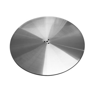 Καλή τιμή Σιδερένια πλάκα στρογγυλή επένδυση από ανοξείδωτο χάλυβα Μπάρ κάθισμα βάση σύγχρονη ροζ χρυσό φινίρισμα για τραπεζική καρέκλα σε απευθείας σύνδεση