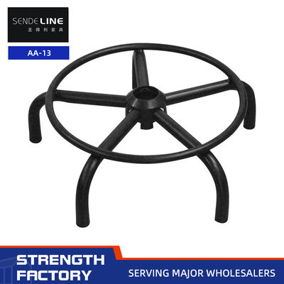 Καλή τιμή Σπρέι μαύρο μπαρ μπαρ 430mm Πέντε αστέρες πόδι βάση καρέκλας PU σε απευθείας σύνδεση