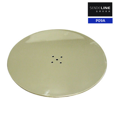 Καλή τιμή Χρυσό επιχρυσωμένο κάθισμα κουρέματος από ανοξείδωτο χάλυβα 11kg βάρος 10mm πάχος τοίχου σε απευθείας σύνδεση