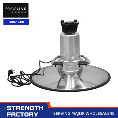 Καλή τιμή 600mm Chrome Barber Chair Base Electric 140# Μέρος εξοπλισμού μαλλιών σαλόνι - Διορθωτό ύψος 41-53cm σε απευθείας σύνδεση