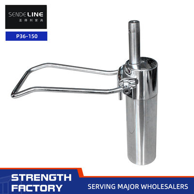 Καλή τιμή Χρώμα επικάλυψης / Χρυσό 5kg Σιδηρούχλινη βάση καρέκλας κουρέατος με υδραυλική αντλία 150mm Journey σε απευθείας σύνδεση