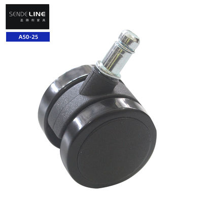 Καλή τιμή Τύπος 2 ιντσών Κεφαλαία γραφείου Εναλλακτικά τροχούς για την καρέκλα υπολογιστή γραφείου Νάιλον σε απευθείας σύνδεση