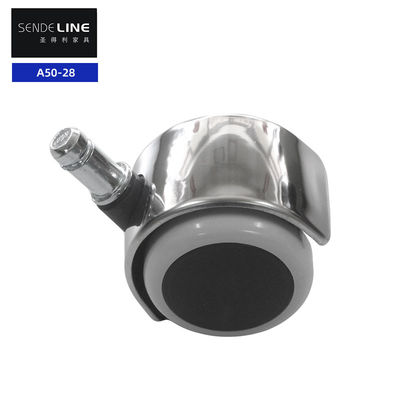 Καλή τιμή 2 ίντσες γάλα λευκό νάιλον καρέκλα γραφείου τροχός για εύκολη κίνηση και ομαλό κύλιση σε απευθείας σύνδεση