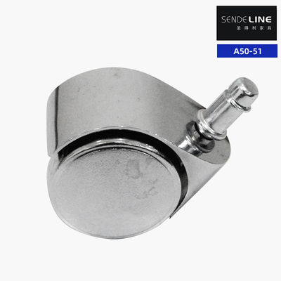 Καλή τιμή 2 ίντσες Λωρίδιο γυαλιστερή καρέκλα γραφείου Casters ιατρικό καροτσάκι τροχό αντικατάσταση σε απευθείας σύνδεση