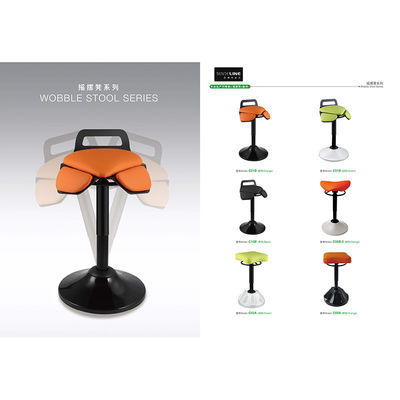 Προσαρμόσιμη περιστροφή ανύψωσης swinging bar stool με πίσω κάθισμα PU