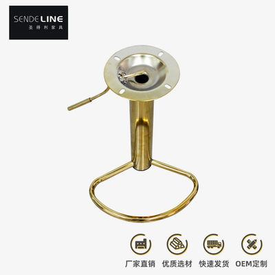 Καλή τιμή Τιτανίου χρυσού σύγχρονη καρέκλα μπαρ επιπλέον pedal με ρυθμιζόμενη λειτουργία σε απευθείας σύνδεση