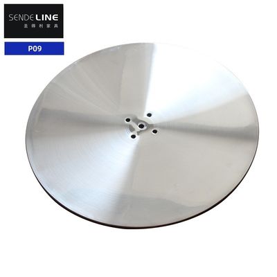 Καλή τιμή 7.4kg Χρυσό επιχρυσωμένο από ανοξείδωτο χάλυβα Επεξεργασία επιφάνειας καρέκλας κουρέα κάτω σε απευθείας σύνδεση