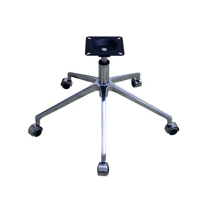 Γυαλισμένο Χρώμα Πέντε Αστέρων Προσαρμόσιμη Εργονομική Ρυθμιζόμενη Βάση Καρέκλας Γραφείου για Άνετη Εργασία