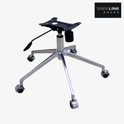 Καλή τιμή Εργονομικά ρυθμιζόμενη καρέκλα γραφείου με βάση από γυαλισμένο κράμα αλουμινίου 700 mm σε απευθείας σύνδεση