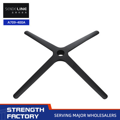 Καλή τιμή Ματ Μαύρο 800mm Άλουμινίου Σύνθετο 4 αστέρων Κερέκλα Γραφείου Καρέκλα Επαγγελματικής Γραφείου Κερέκλα Μεταλλική βάση σε απευθείας σύνδεση