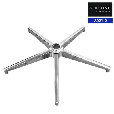 Καλή τιμή Βάση περιστρεφόμενης καρέκλας γραφείου συγκολλημένης σιδηροδρομικής γραμμής υψηλής ταχύτητας 110mm, 5-αστρων πόδια καρέκλας σε απευθείας σύνδεση