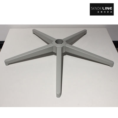 Καλή τιμή High-end iron welded office chair base, grey 700/640mm five-star feet σε απευθείας σύνδεση